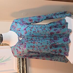 C9 - Boho floral top